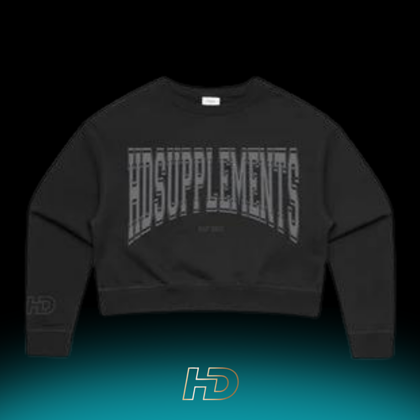 HD Supplements | HD Crew Crop Black - HD Supplements Australia