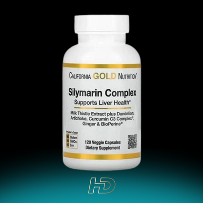 California Gold Nutrition | Silymarin Complex Liver Health - HD Supplements Australia
