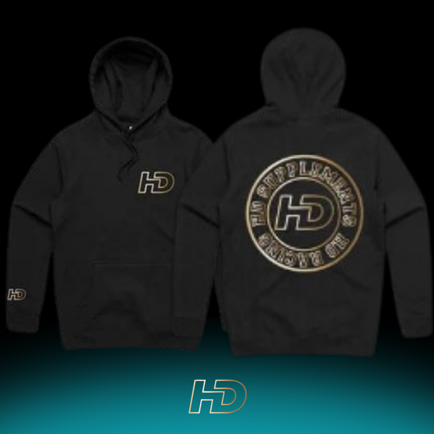 HD Supplements | HD Gold Edition Hoodie - HD Supplements Australia