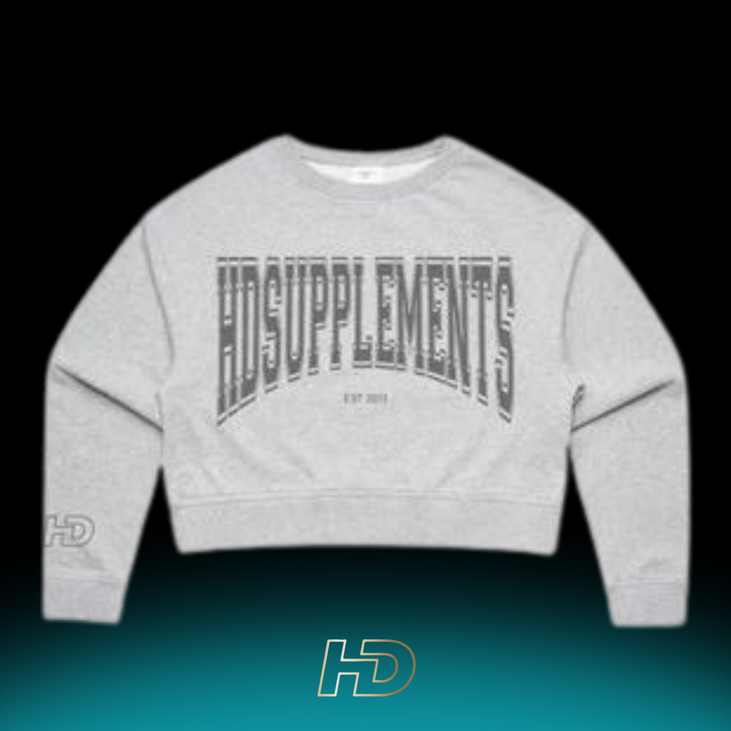 HD Supplements | HD Crew Crop Grey - HD Supplements Australia