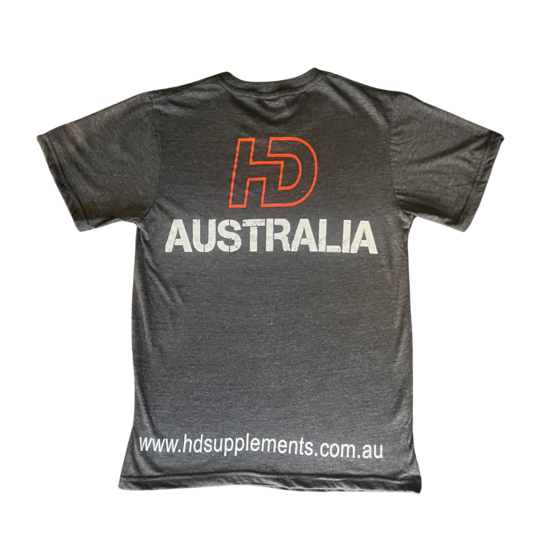 HD Supplements Australia | Dark Grey Tshirt - HD Supplements Australia