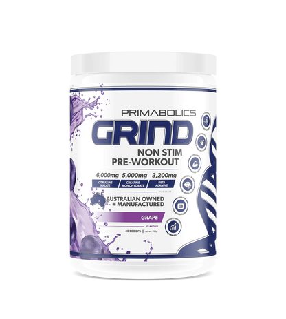 Primabolics | Grind Non-Stim Pre-Workout - HD Supplements Australia