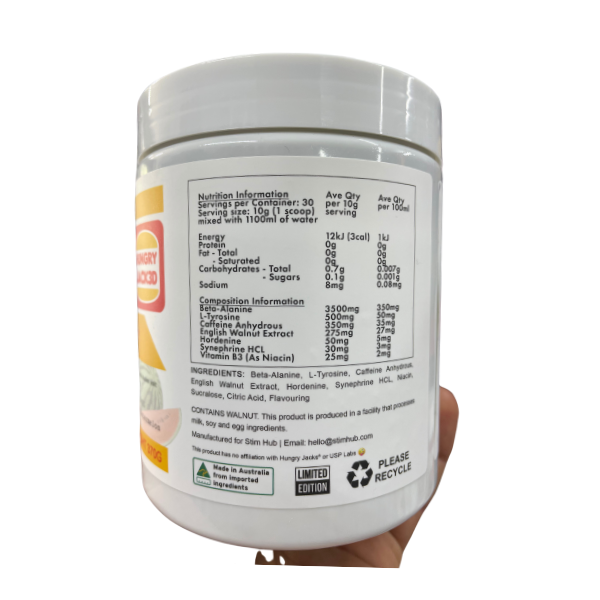 Hungry Jack3d Pre Workout HD Supplements Australia